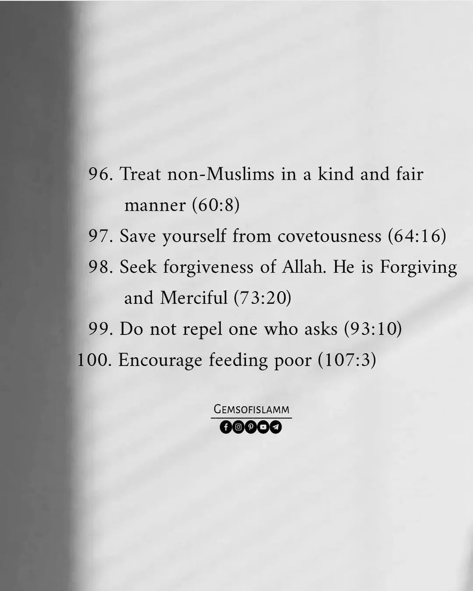 100 Lessons from the Holy Qur'an...

THREAD https://t.co/jx2X3dRkBZ