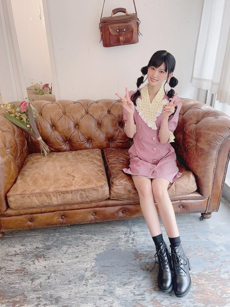 パメオポーズ Rose Dress mini ピンク Sサイズ