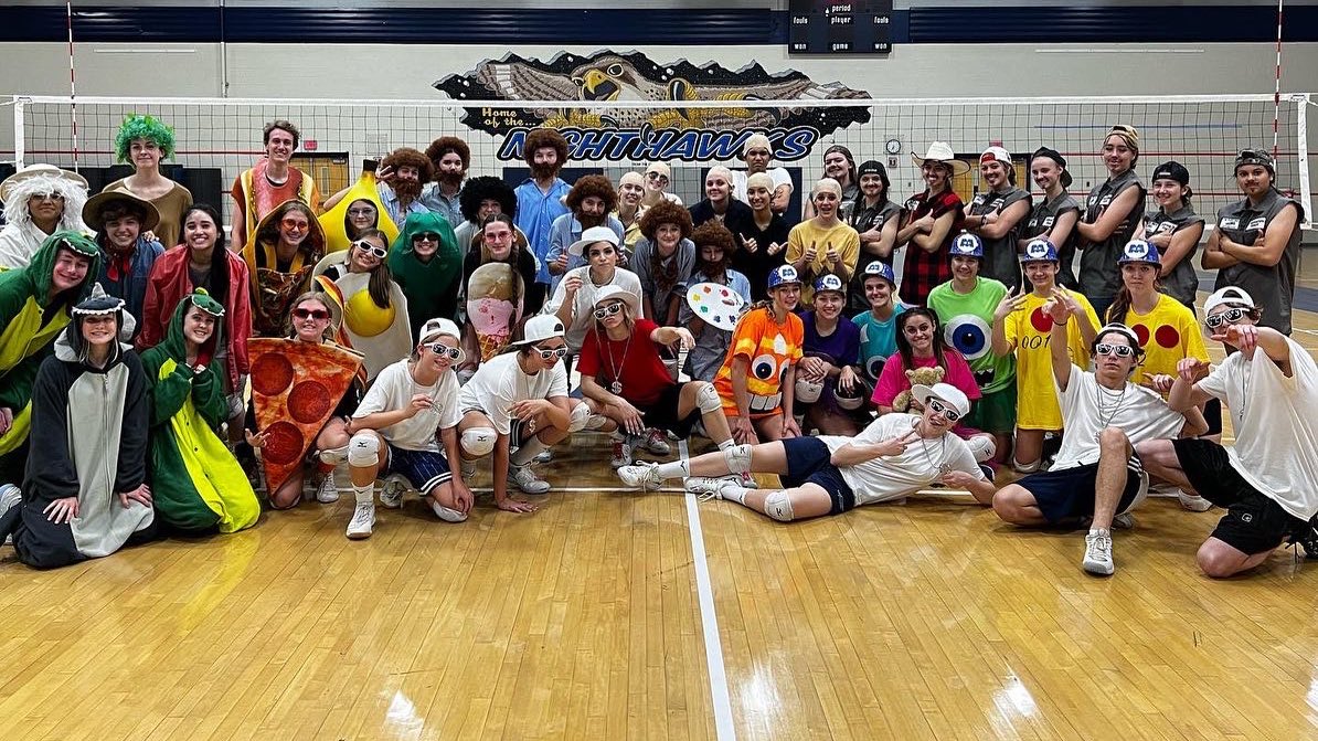 nighthawkvb's tweet photo. Happy #Volleyween ππ»
The Nighthawks held their annual Costume Tournament today at the last #TeamFriday of the season! https://t.co/IMBsfnKift
