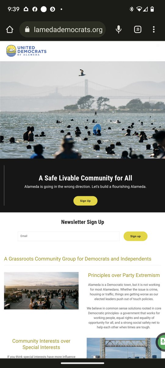 Jason___Biggs's tweet photo. Hey @AlamedaCoDem and @CADClub, there's a local group calling itself "Alameda Democrats" and has a platform that's antithetical to the real Dem Party. Maybe take some legal action, cease and desist at least? #alamtg

https://t.co/ihKVoZZV2u https://t.co/Gt35IPvMWh