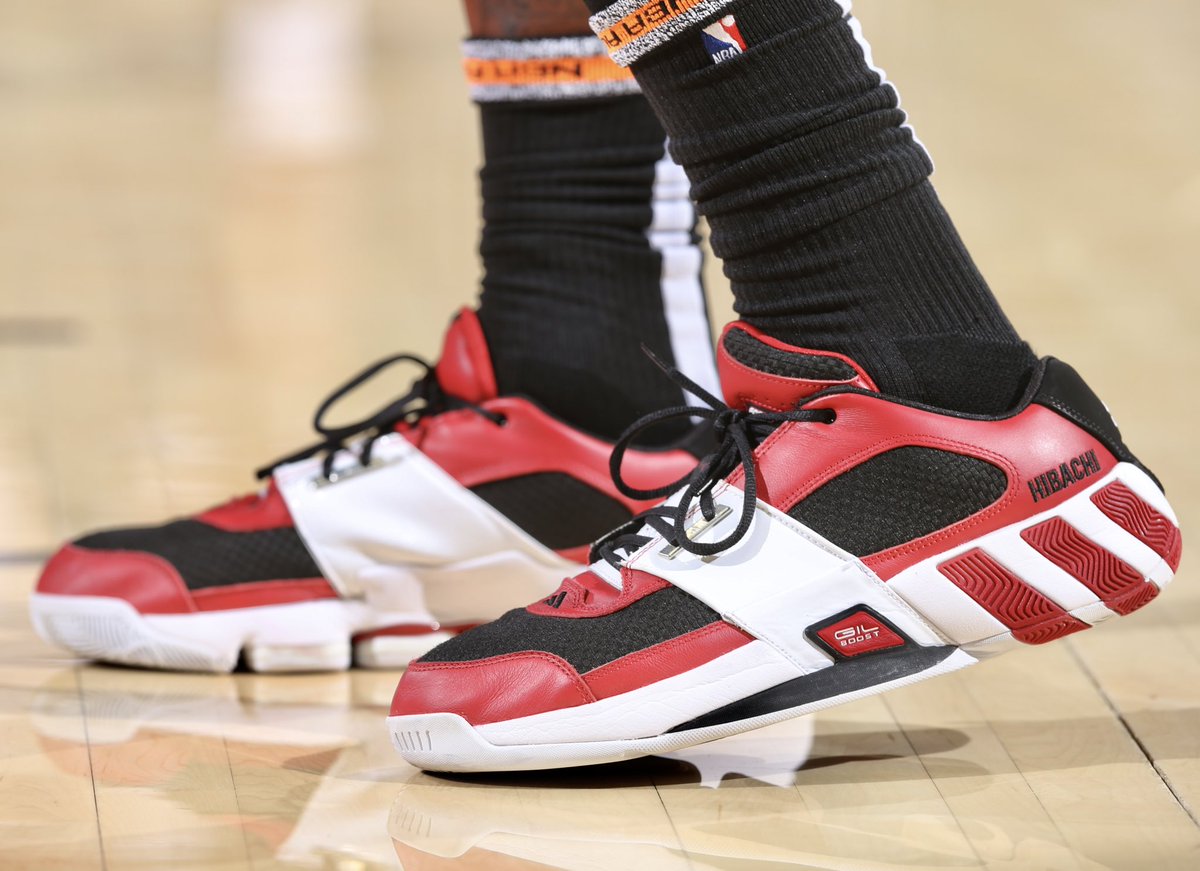 Jerami Grant breaks out the “Hibachi” Gil Zero 🔥🔥