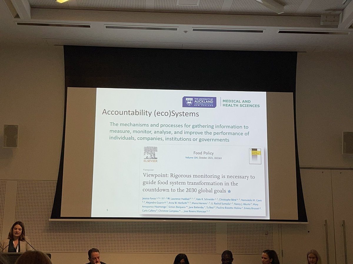 We need systematic monitoring of food systems and policies, with accountability for such actions. #ICO2022