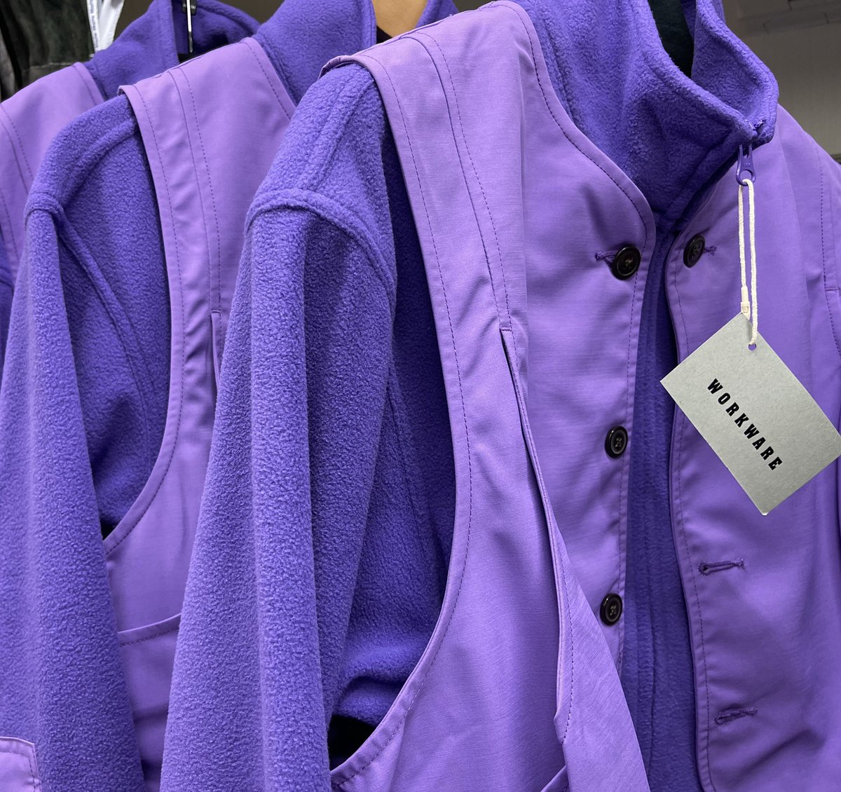 1Shinkirou's tweet photo. - WORKWARE -
Fleece Field SET-UP Jacket
#528
・
香港発・アジア圏から観たアメリカのワーカー、アーミーテイストを独自のフィルターを通して現代風にアレンジしたブランドです。
・
近日中に発売開始いたします。
・
当店、3年ぶりの復活です‼️
#workware https://t.co/xAjHWGiTk3
