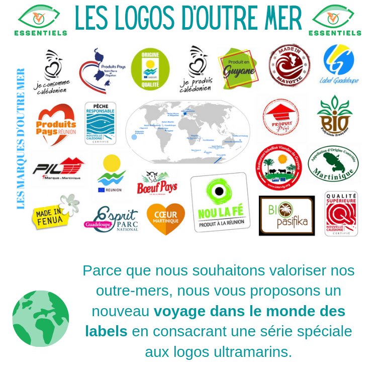 Voyage au pays des labels, spécial outre-mer.
Rendez-vous dans quelques jours pour une première escale. Nous nous retrouverons 3 fois par semaine, le lundi, le mercredi et le vendredi. 

#label #qualité #origine #biodiversité #savoirfaire #produitlocal #outremer