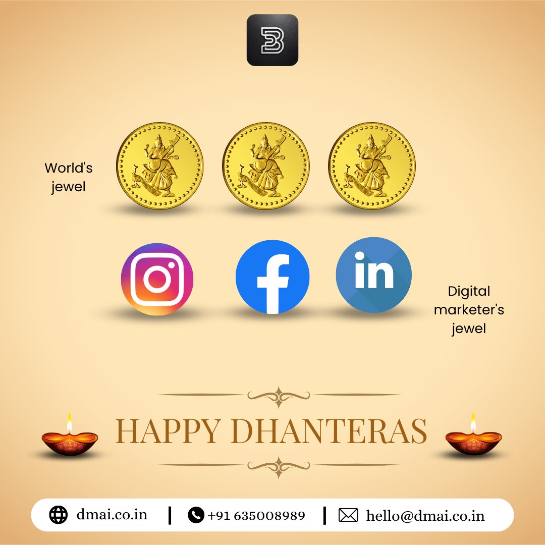 DMAI_Official's tweet photo. Happy Dhanteras 2022
#happydhanteras2022 https://t.co/M2ozlNo4Oe