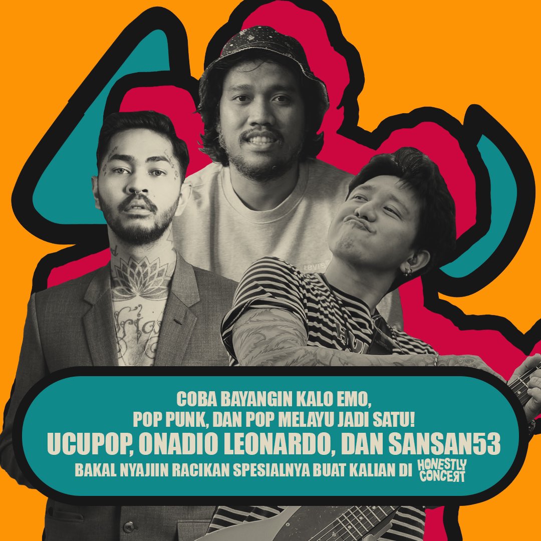 HonestlyConcert's tweet photo. Today is the day!
Untuk melengkapi #HonestlyConcert, Line up terakhir bakal nampilin kolaborasi spesial yang pastinya bikin kamu ga sabar pengen dateng.
Please welcome, @kikiauliaucup and Friends ✨

Siapin tenaga buat joget bareng di #HonestlyConcert. See you! https://t.co/9eOrYiK7qp