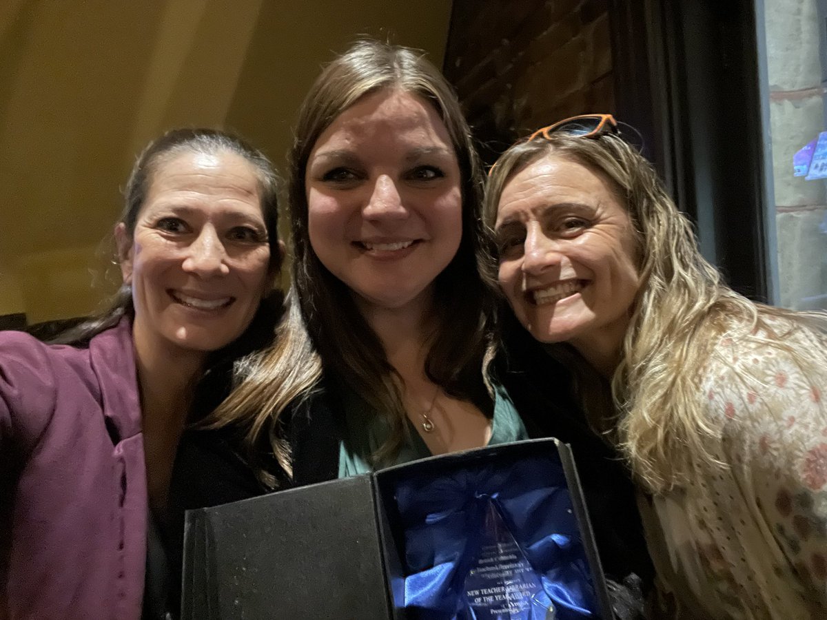 So excited for and proud of my friend and colleague from SD40 who was awarded one of 2 awards for BC’s  *New* Teacher-Librarian of the year. Congratulations, Larissa! 🎉 And to think, you are only at the beginning of your journey. @newwestschools @LKCougars @bctla