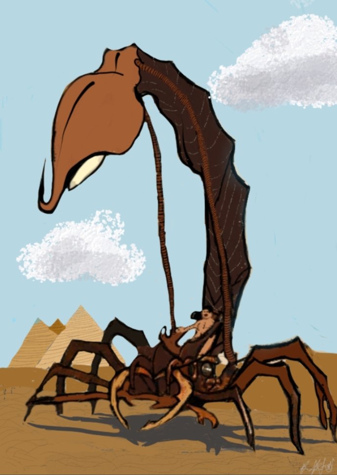 Just like riding a camel in Egypt. Traveling in this world with scorpions         NFT  opensea.io/0x2Bf49246D3c4….  <a href="/BoredApeYC/">Bored Ape Yacht Club 🍌</a> @brainksy <a href="/DeezeFi/">DeeZe</a> <a href="/doodles/">doodles</a> <a href="/dv0603/">Dvrsy</a> <a href="/gmoneyNFT/">gmoney.eth</a> <a href="/loopify/"></a> <a href="/mattmedved/">medved</a> <a href="/punk6529/">6529</a> What do you think of my scorpion collection?