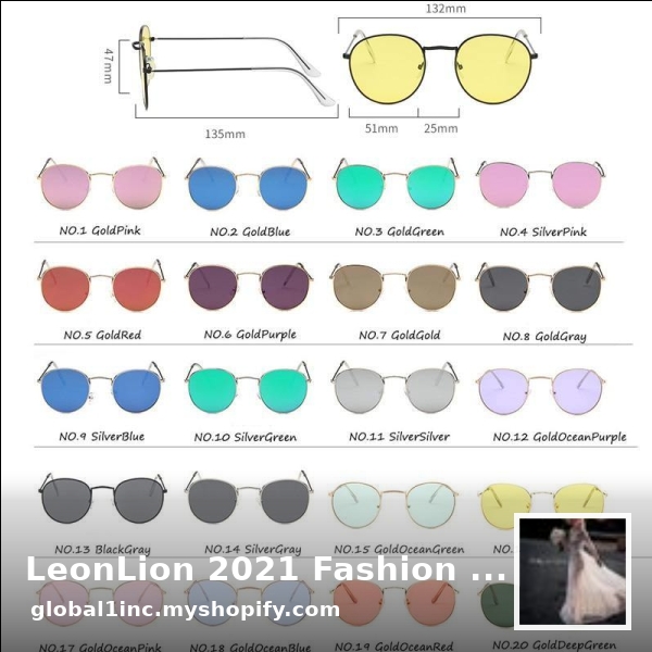 and_gown's tweet photo. 💰 Looking for a steal? LeonLion 2021 Fashion Retro Sunglasses Men Round Vintage Glasses for... is now selling at $18.90 💰
👉 Product by LeonLion Official Store 👈
 Grab it ASAP https://t.co/gdP6yxw8W4 https://t.co/E2lsh7VOxS