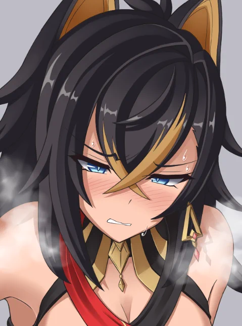 つらそう... 