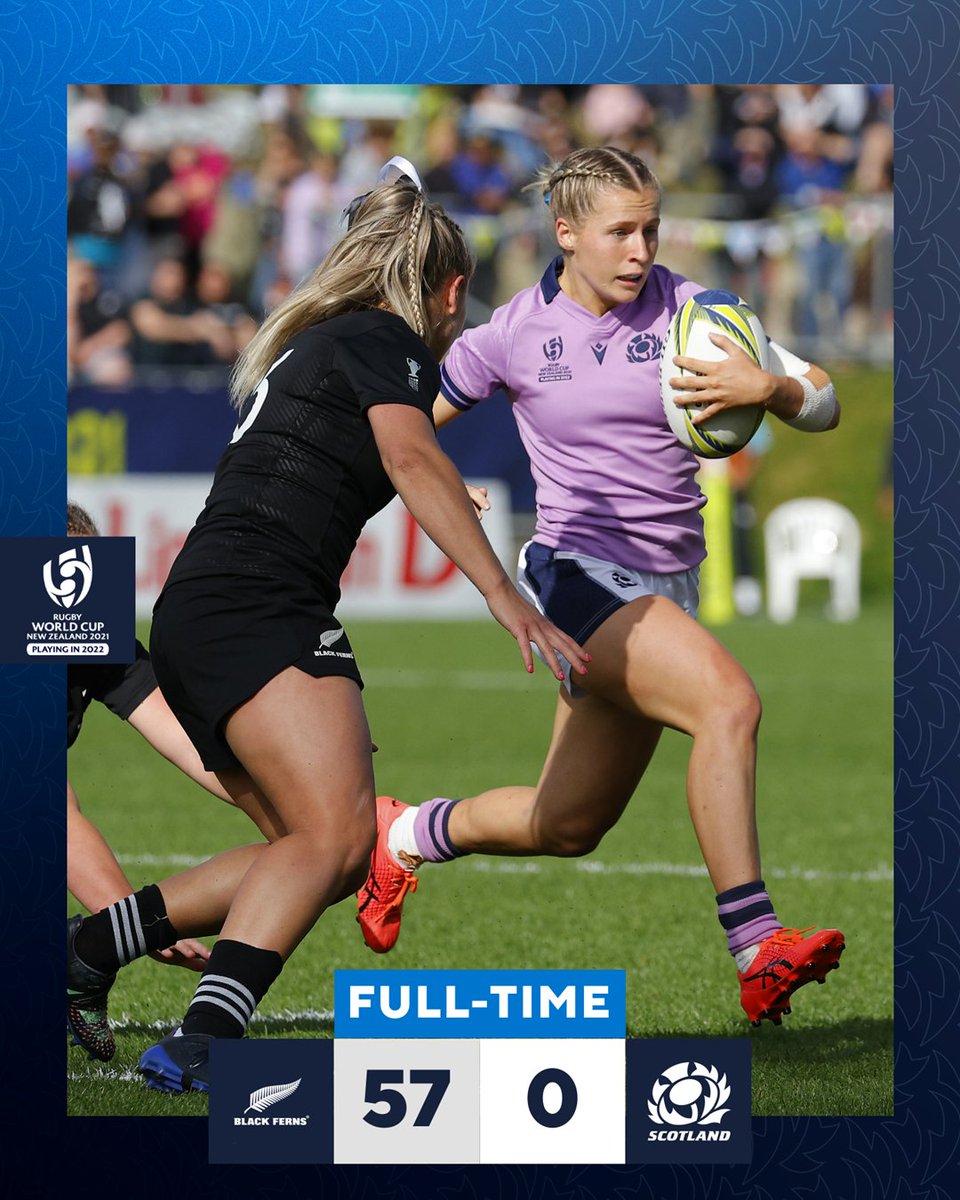 Full-Time | A strong performance from the Black Ferns secures the hosts a comprehensive win. 🇳🇿 57-0 🏴󠁧󠁢󠁳󠁣󠁴󠁿 #AsOne | #NZLvSCO