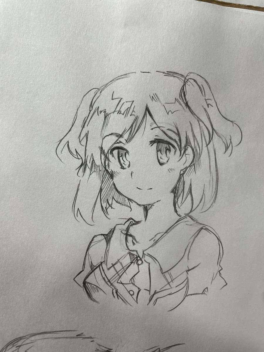 10分落書き 美咲ちゃん 8分くらい https://t.co/jfrm0l9oIH 