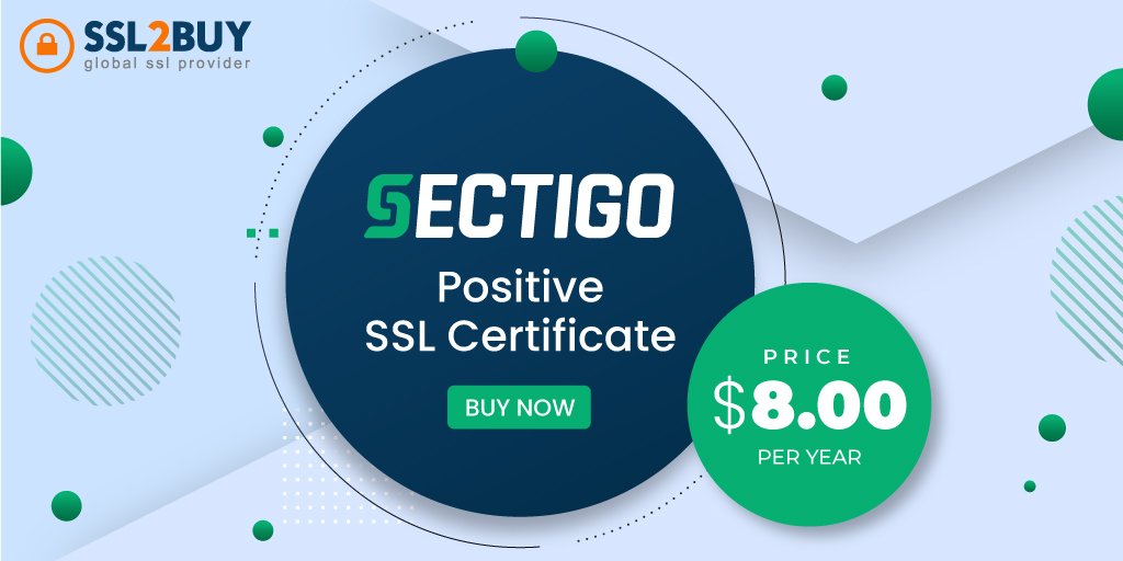 SSL2BUY's tweet image. Sectigo PositiveSSL is the most popular DV Certificate used to secure a website in minutes. 
Buy Cheap Sectigo PositiveSSL Certificate at only $8 from SSL2BUY. - ssl2buy.com/sectigo-positi…
#sectigosslcertificate #Sectigo #sectigossl #ssl2buy #sectigopositivessl #SSL #sslcertificate