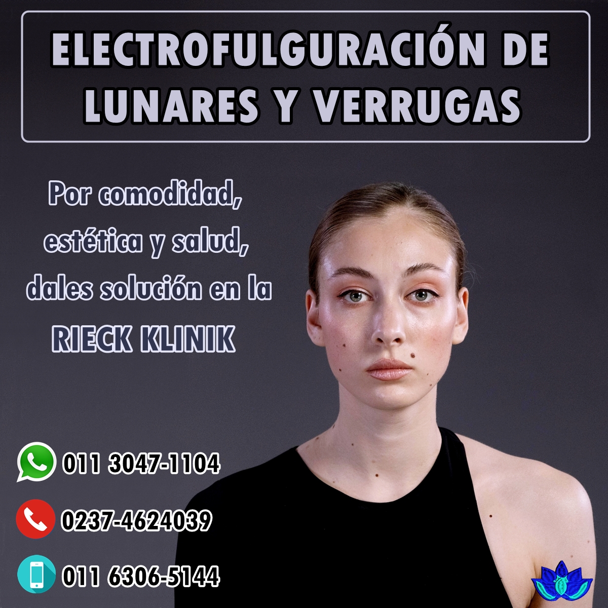 RKlinik's tweet photo. —ELECTROFULGURACIÓN DE LUNARES Y VERRUGAS—
Lo hacemos en la Rieck Klinik,  Av. Miero 2102, esq. Padre Fahy LA REJA, PDO. DE MORENO, PCIA DE BUENOS AIRES.
Consultas sobre este tema escribiendo WHTSP al 541130471104
#lunares #verrugas #zonaoeste https://t.co/E9JPKO10Iu