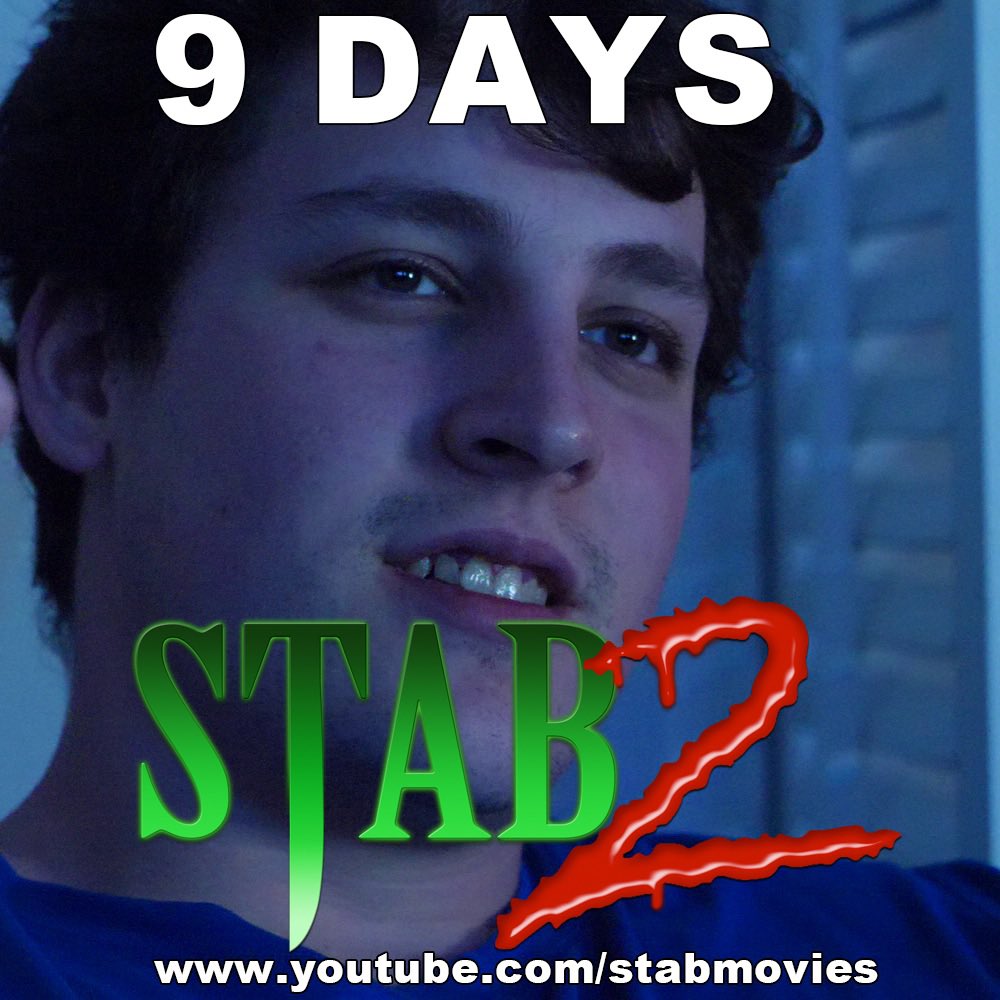 stabmovies's tweet photo. #Stab2 premieres in 9 days on our YouTube and website! YouTube channel members can watch the movie now!  https://t.co/3TIsPHosTF https://t.co/Ux8ykTtQ3l #scream #stab #screammovies #stabmovies #ghostface #horror #movies https://t.co/BqxWmYqSMr