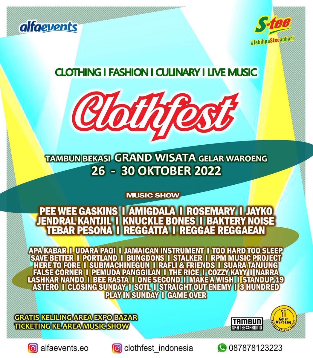 aptweets__'s tweet photo. See u hari sabtu besok di @clothfest_indonesia https://t.co/ELbZiXgUAF
