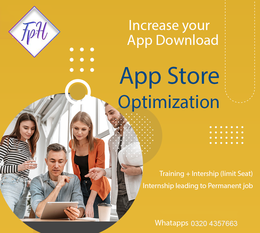 We are #hiring ASO (App Store Optimizer) - Internship/Junior level
#appstore #new #hiring #fph #hub #freelance #internship #feesh #experience
Kindly Share your resume or portfolio WhatsApp 0320 4357663
wa.me/message/O2FQB6…