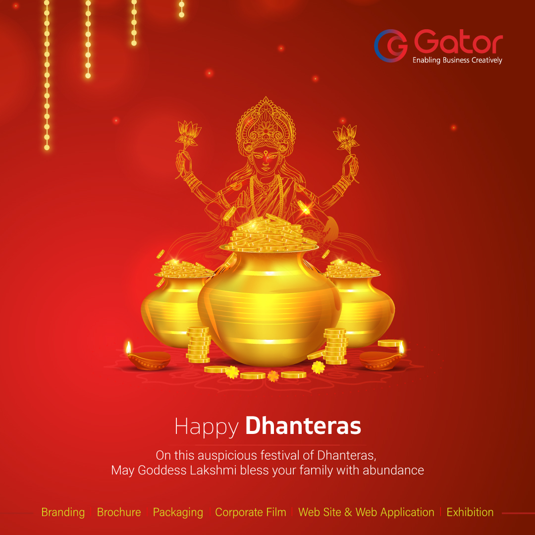 gatorarts's tweet photo. May this festival of Dhanteras bring Happiness, Wealth &amp; Prosperity to you &amp; your family.
Happy Dhanteras!
.
.
#gatorcreativestudio #wishes #happydhanteras #Deepawalitime #shubhdin #happyfestivity #wealth #goddess #lakshmi #gold #positivity #godvibes #health #prosperity #begins https://t.co/WdK7opIb75