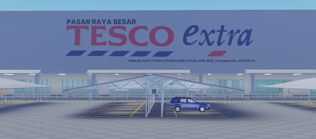 A photo of Tesco Desa Tebrau in development 🏪 back then in 2021, this really was the biggest project that we've ever planned and hoping to launch it by 2023 🎉

📸 by Daniel