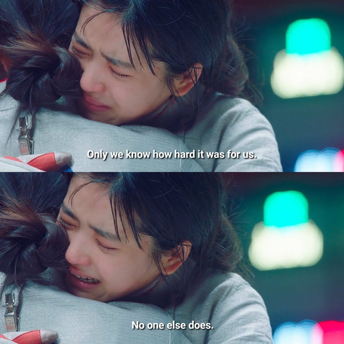 octobertwelfth_'s tweet photo. "Only we know how hard it was for us. No one else does."

#TwentyFiveTwentyOneEp15 https://t.co/JTFdarxnbF