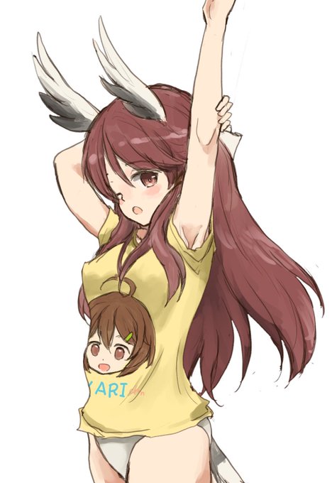 #雁淵孝美生誕祭2022 #w_witch 
今日は雁淵姉の誕生日ということで寝ぼけてつい油断している孝美おねえちゃん。 