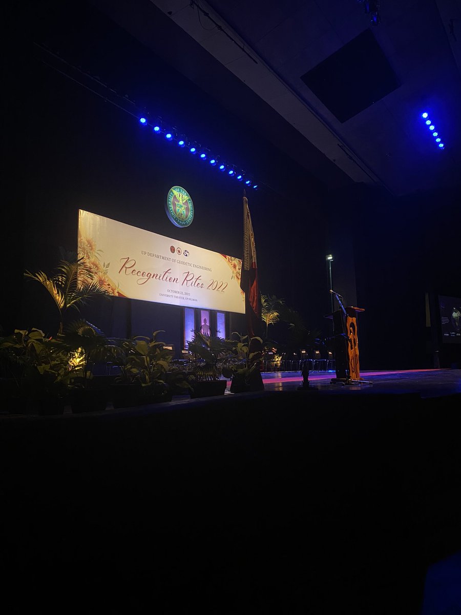 GEreps's tweet photo. [UP DGE RECOGNITION RITES 2022] 

The Recognition Rites of 2022 is going to start in a few minutes! 

#UPDGE https://t.co/mrVoF3W1T7