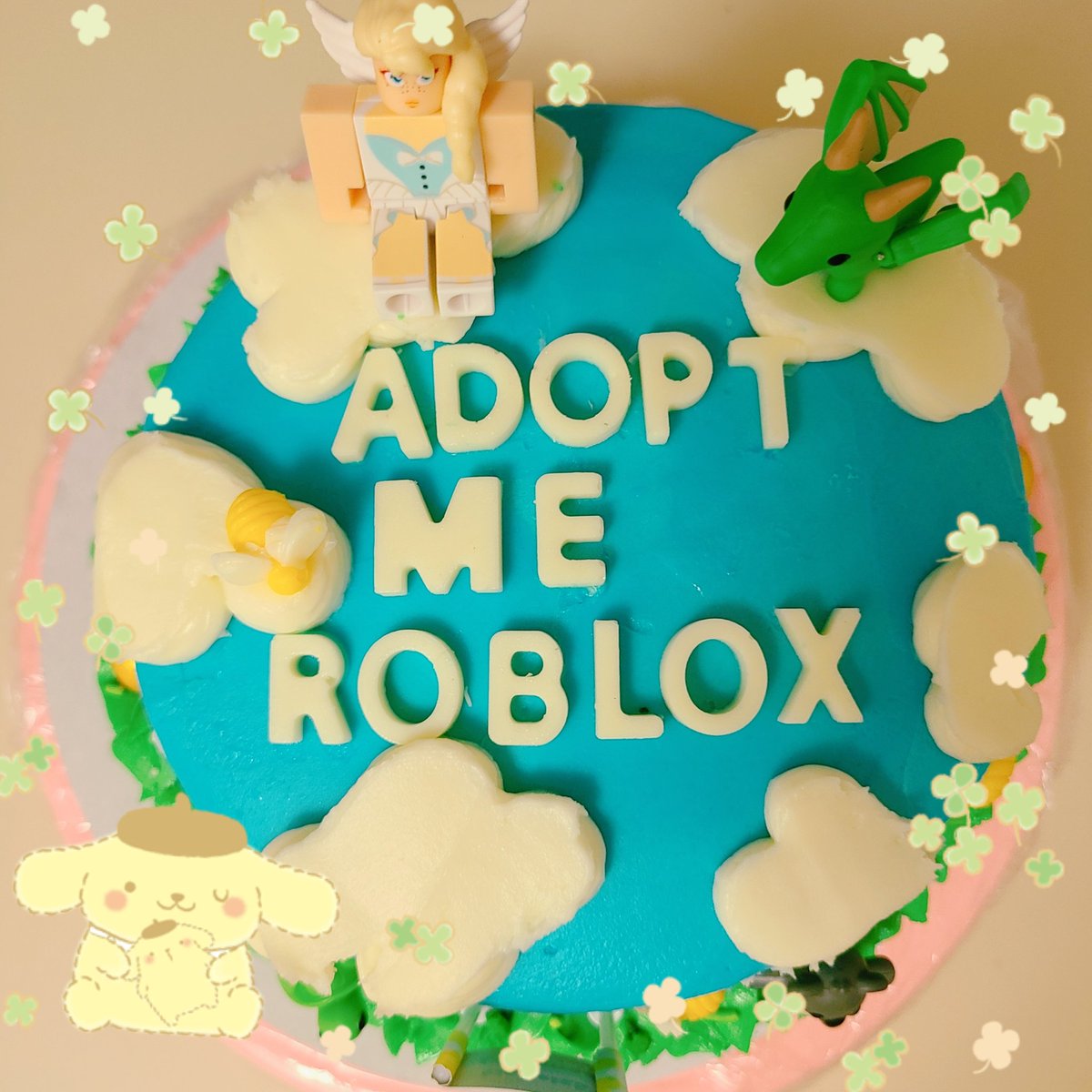 NinasNumNums's tweet photo. ˚ʚ cake I made for my little brothers bday🥰💖 ɞ˚
~°♡°~
˚ʚ🌸ɞ˚
( \ / )
(„• ֊ •„)・・‿︵‿୨ tags ୧‿︵‿
#roblox #robloxgame #pet #robloxgames #cake #adoptme #frosting #icing #baking #adoptmeroblox #robloxadoptme #bakingcore #cute #kawaii #kawaiiaesthetic #sanrio https://t.co/bJNum4RIQT