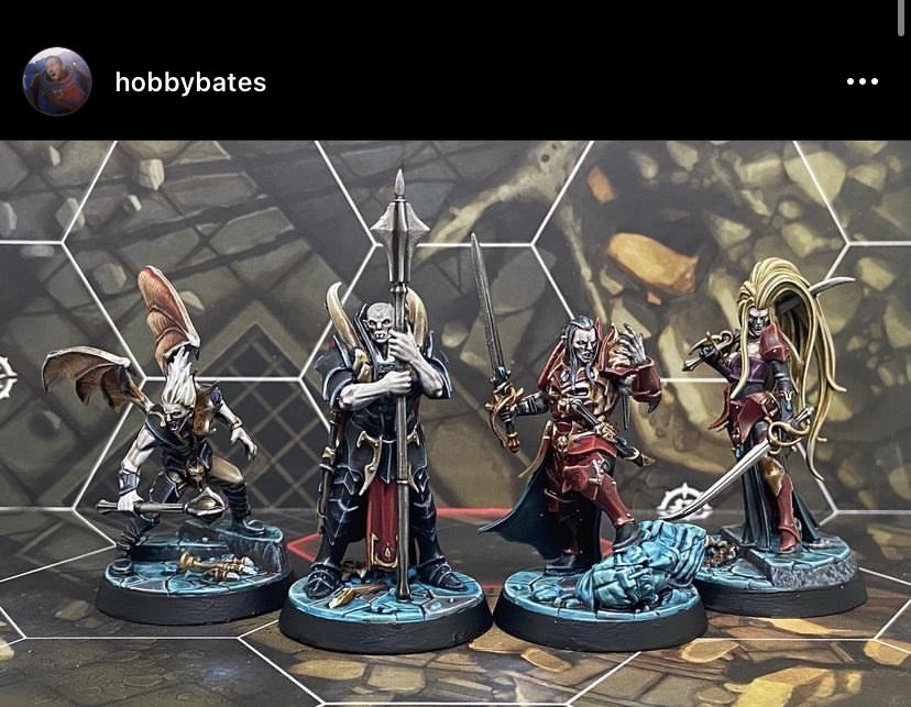 <a href="/GraemeMLyon/">Graeme Lyon</a> I’m on a bit of a mission to paint a set every 7 days with my #WarbandOfTheWeek challenge. Here is the work so far :)