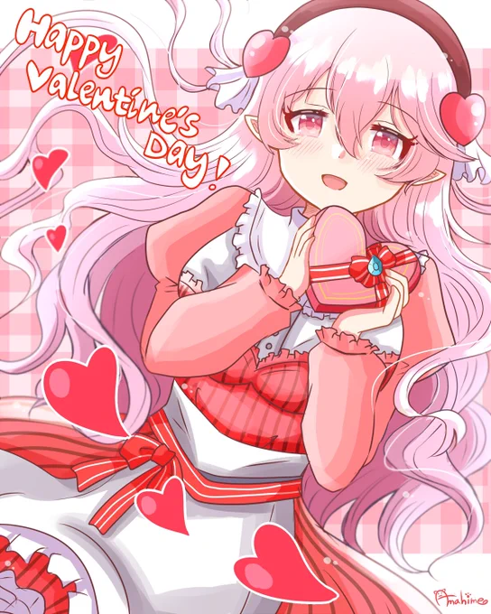 ピンクカムイちゃん #あなたのぴんく色の作品を見せてください 