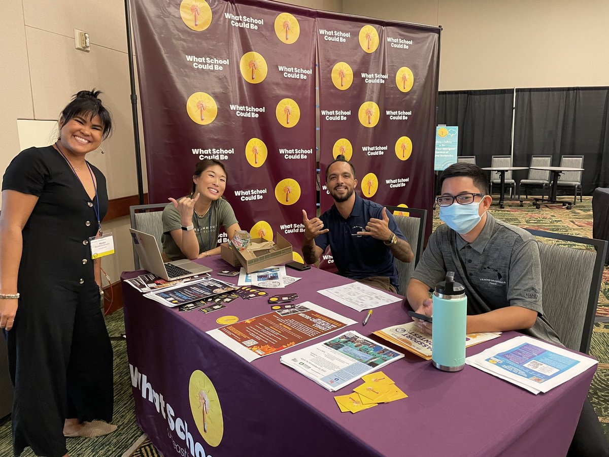 HawaiiMeilan's tweet photo. Mahalo @joshreppun, @melching5 #wscb for a fantastical Imaginarium at #sotf2022 to spark curiosity &amp; connections. I’m grateful for  @jiwase1 @zacharymorita @jillbaldemor @lialucine @mathieu_w @WesleyAdkins05 @Jheimowitz @AgenaCasey @RobertLandau1 @kaponoc @TFAHawaii https://t.co/EE5sZ3CYGE