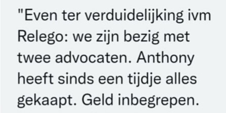 MundoMg36206707's tweet photo. @pwrdbyanthony En wanneer is het jouw beurt? Of liegt @ChardonOra hier? https://t.co/J3HmvpXq3V