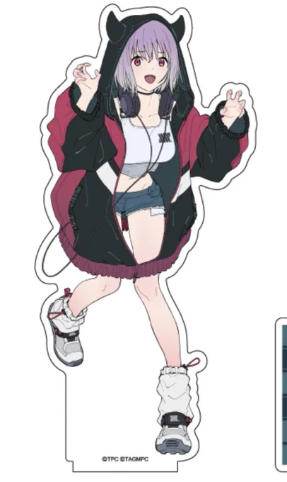 サイバーチックなアカネちゃんもかわいいなんでこの子はこんなにかわいいんだろうね 