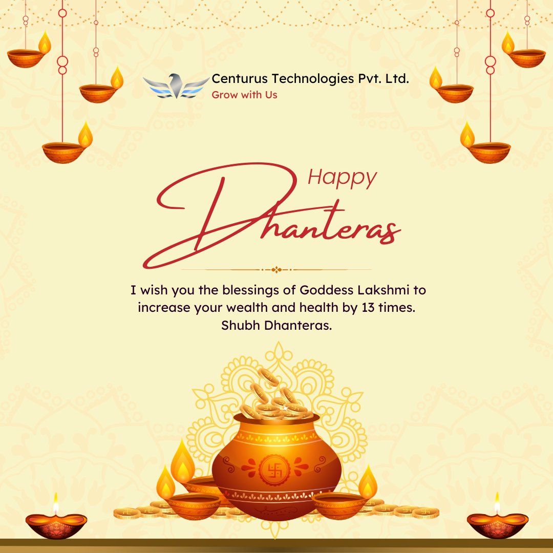 Centurustechno's tweet photo. Happy Dhanteras to everyone 😄

#appdevelopment #flutter #flutterdeveloper #centurustechnologies #centurus #appdeveloper #webdevelopment #webdesign #flutterweb #dart #diwalioffers #diwalisale #business #dhanteras https://t.co/5dyi0rrIng
