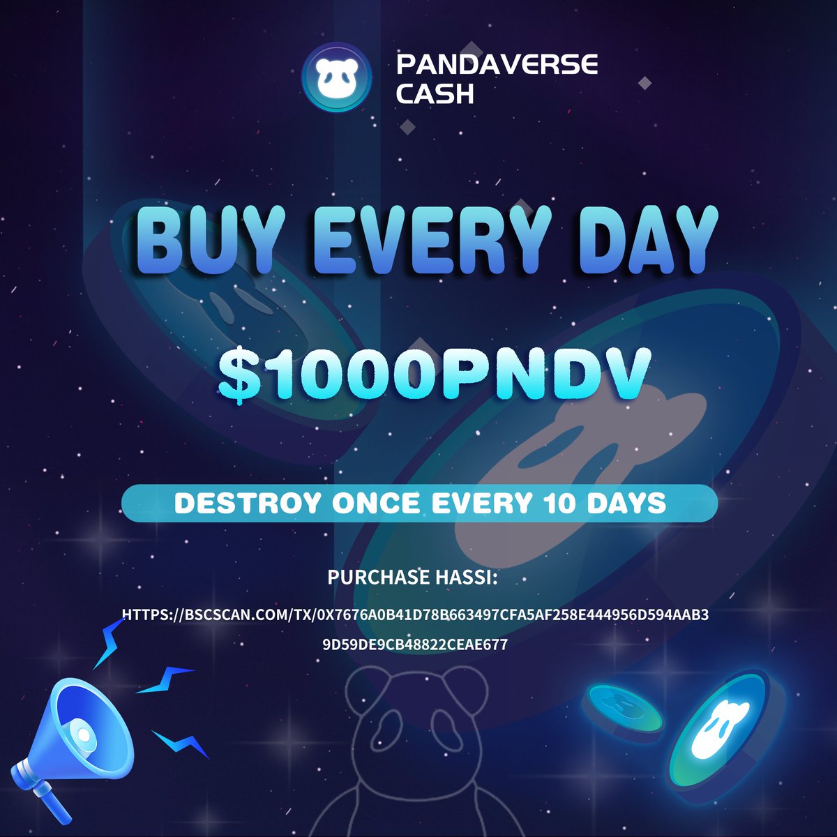 PANDAVERSE CASH | $PNDV IS LIVE tweet media