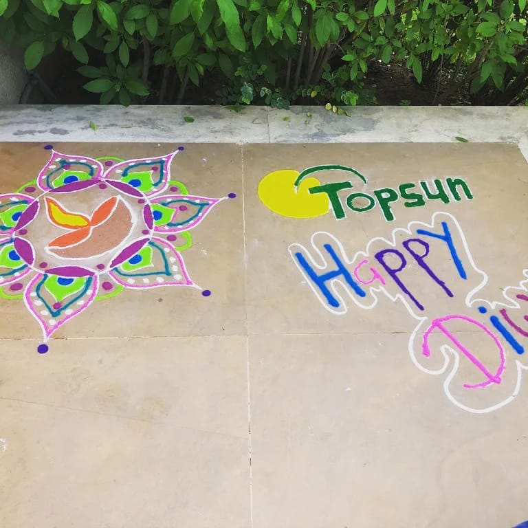TopsunL's tweet photo. May the lamps of Diwali brighten your life and Rangoli add more hues to your life. Have a Happy Diwali!
For More Information Contact us: 
Mail US: sales@topsunenergy.com
For More info: https://t.co/kWKR3TII8W
#happydiwali #diwali #happydiwali2022 #newyear #deepavali #topsunenergy https://t.co/PKGYTbfgVx