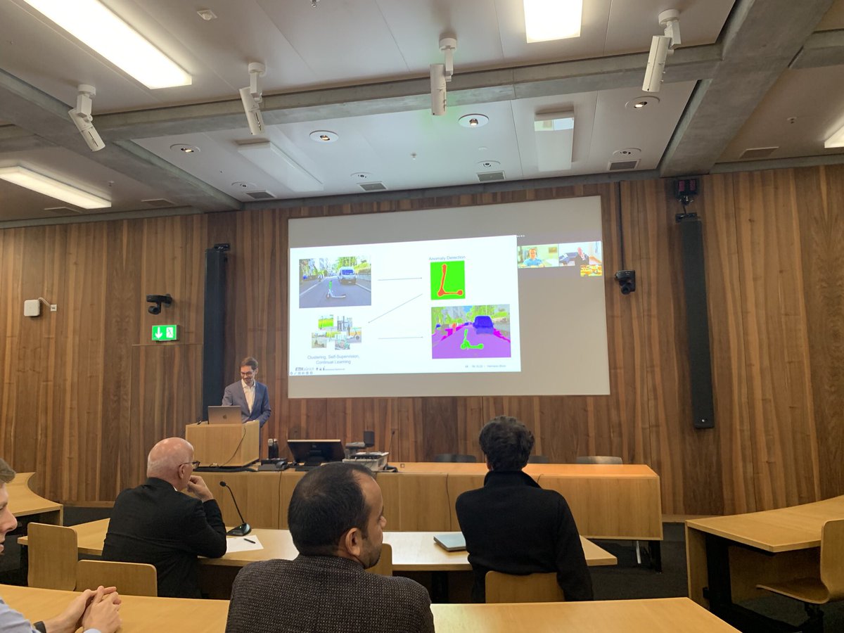 2 weeks ago I defended my PhD thesis „Self-improving, open-world robotic scene understanding“. Thank you <a href="/rsiegwart/">Roland Siegwart</a> <a href="/ASL_ETHZ/">Autonomous Systems Lab, ETH Zürich</a> for amazing 4.5 years in such a great environment and so many possibilities to collaborate with others.