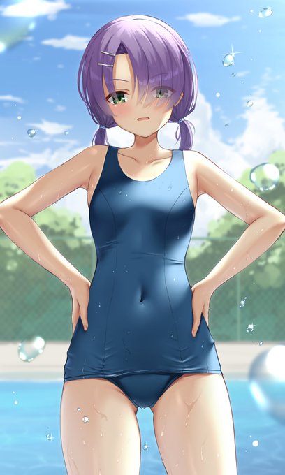 スク水火打谷愛衣です 