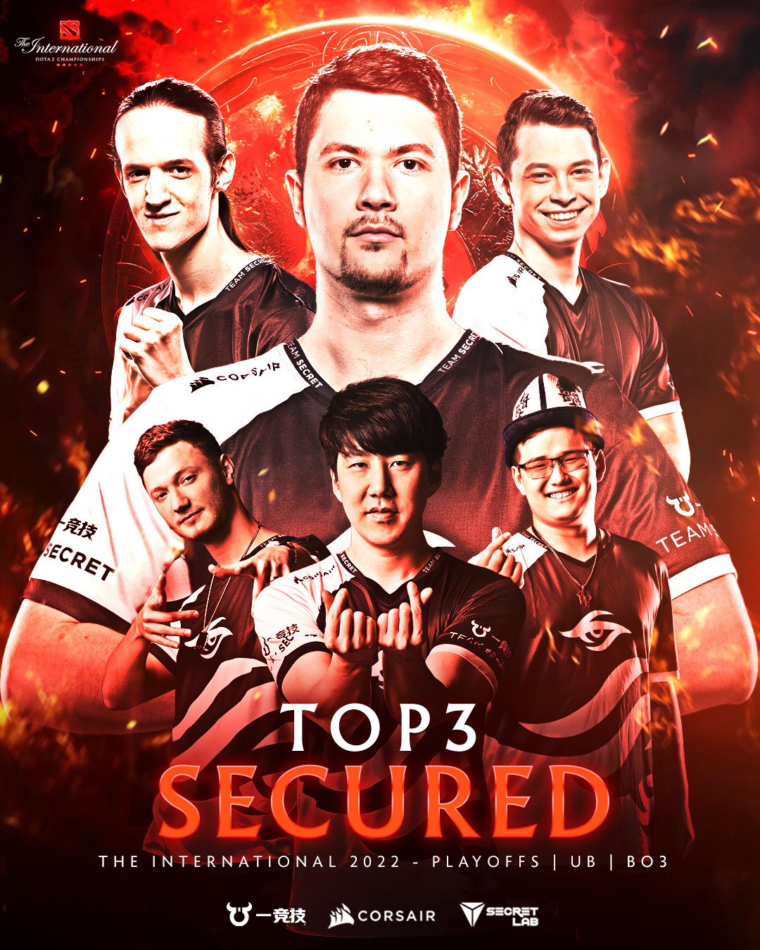 Team Secret ke final upper bracket