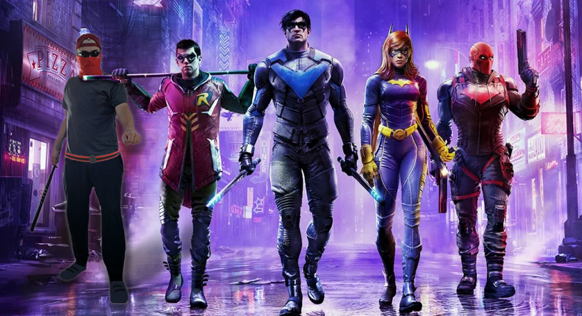 HamatzuGames's tweet photo. Today we will jump into @GothamKnights and be one with the dark!
We're 🔴LIVE at https://t.co/80juuKul3q, come hang out!
Thank you Warner Bros. Games for the free game!
#Ad #WbSponsored #FreeWBStuff @wbgames https://t.co/jNrGJHM1fI