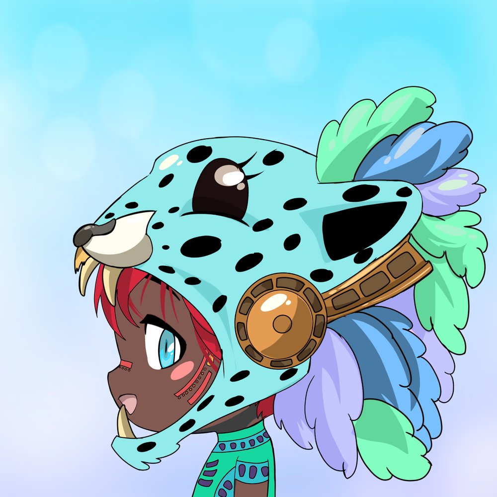 AnimeAztecs's tweet photo. Eluayotl wishes you a Good Morning Fam!
Eluayotl is one of our Cute Anime Aztec Kids, Nahuatl (Aztec) means "spirit, soul".
Find more our our collection here
https://t.co/jLPWEFpTLO
Want to mint one?
#gm #cutenft #ndtjapan #chibinft #anime #nftanime https://t.co/tKFezXV17L