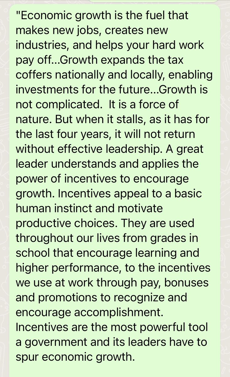 shingaiRndoro's tweet image. #FreeMarketSystem #BusinessFriendlyPolicies #ProBusinessPolicies #EconomicsForGrowth #MarketEconomicSystem #SupplySideEconomics 

My checklist explained