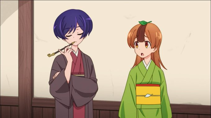 アニメ第3話も消化おいおいマジで毎回煙管吸ってくれるのか師匠～?#うちの師匠はしっぽがない 