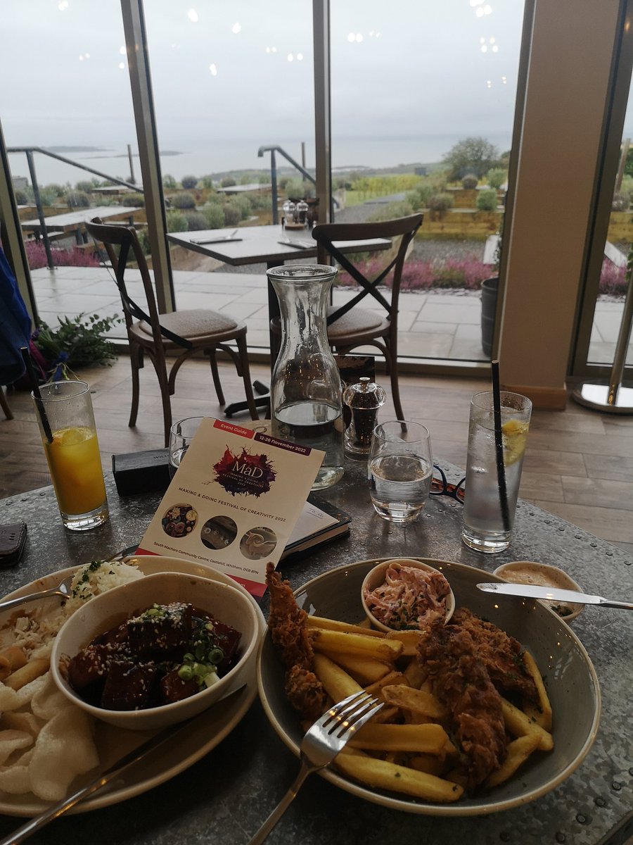 MadFestScotland's tweet photo. Winner winner, chicken dinner. Perfect inspo for our MaD Festival planning meeting at the fabulous @LagganLife
#MaDFest
#DumfriesAndGalloway
#MakingAndDoing
#CreativeScotland
#ScottishStories
#Whithorn https://t.co/PkzhyxHrs5