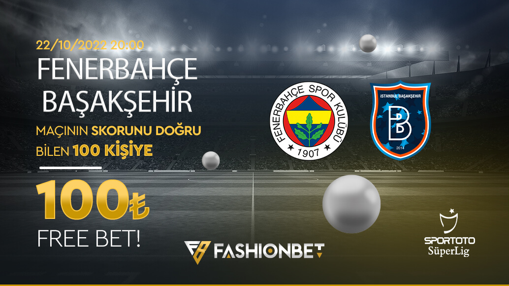fashionbet_'s tweet photo. 🎁Fenerbahçe - Başakşehir karşılaşmasının skorunu doğru tahmin eden 100 kişiye 100₺ Freebet hediye!

👉Yapman gerekenler;

🔝Gönderiyi Retweetle,  
🐦Hesabımızı takip et, 
✏️Kullanıcı adını yoruma bırak!

📲https://t.co/hmAXb9XfQj https://t.co/c1wZ710sGY