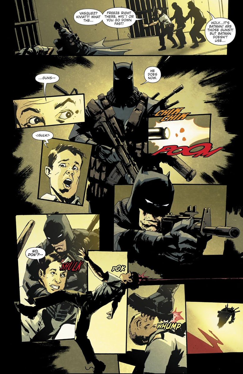 People need to stop saying Batman doesn't kill when he's killed MULTIPLE times in the comics