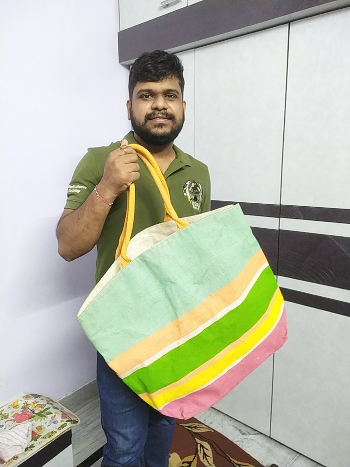 Day 2: Use cloth bags for shopping for groceries instead of plastic bags
@PMOIndia @narendramodi @UN
@antonioguterres @mygovindia @byadavbjp @LiFEChallenge #ProPeoplePlanet #MissionLiFE #LifestyleForTheEnvironment