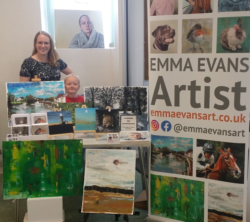 At the inaugural @yourstominecraftmarket in Ashby today for my first art stall experience!

#craftmarket #artmarket #ashbyarts #ashbyarts #localartist #supportlocal  #supportlocalartists