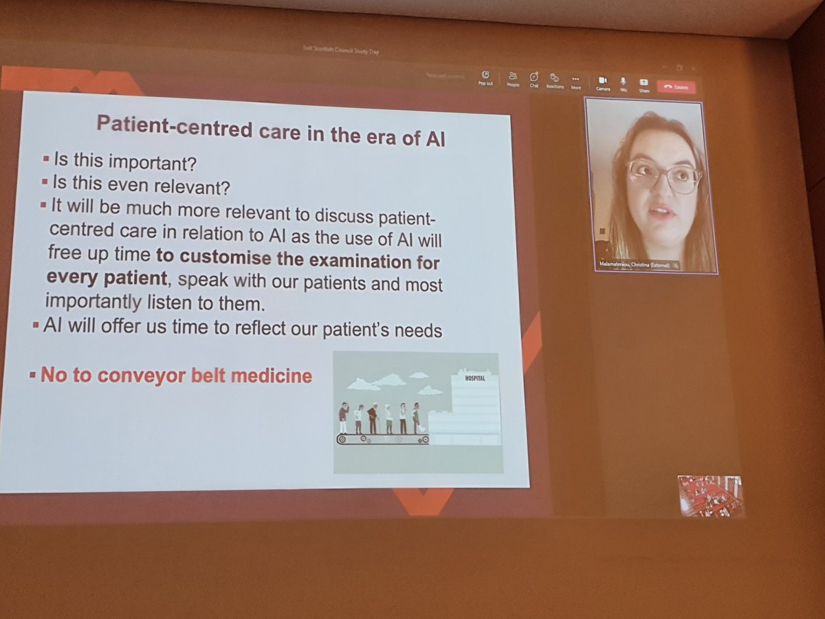 Will AI allow healthcare professionals to focus on what's important..... patient focused care! <a href="/SCoRScotland/">SCoR Scotland Members</a> <a href="/sharryscotland/">Sharon-S</a> <a href="/ClaireCurrie9/">Claire Currie</a>