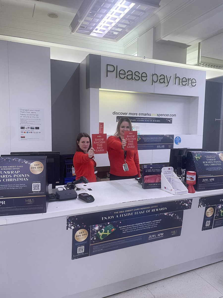 #red card to racism!