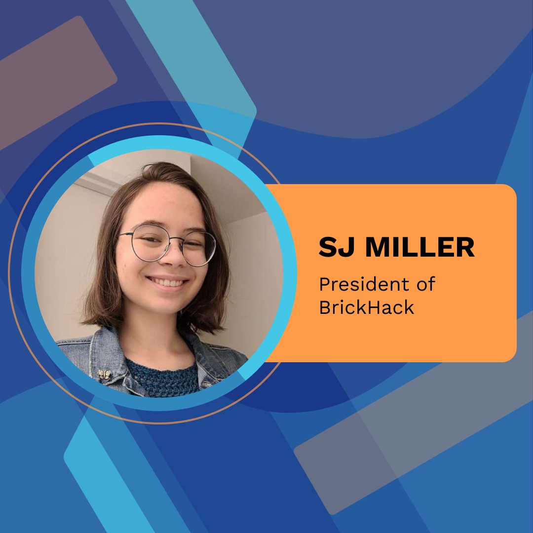 BrickHack (@brickhackrit) on Twitter photo 🧱 Meet our President! 🧱
__________________________________
Name: SJ Miller
Pronouns: They/Them
Year/Major: 3rd Year - Web & Mobile Computing
Position: President
Hobbies: Crochet, baking
Fun Fact: I crocheted the shirt I’m wearing in my photo 🧱 Meet our President! 🧱
__________________________________
Name: SJ Miller
Pronouns: They/Them
Year/Major: 3rd Year - Web & Mobile Computing
Position: President
Hobbies: Crochet, baking
Fun Fact: I crocheted the shirt I’m wearing in my photo